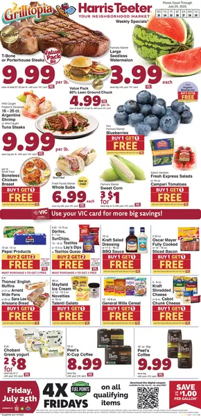 Harris Teeter catalogue in Gainesville VA | Attractive special offers for everyone | 2025-07-23T00:00:00.000Z - 2025-07-29T00:00:00.000Z