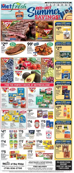 Met Foodmarkets catalogue in Bayonne NJ | Great offer for all customers | 2025-07-25T00:00:00.000Z - 2025-07-31T00:00:00.000Z