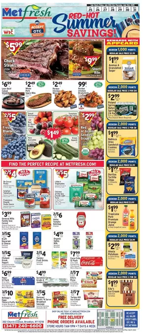 Met Foodmarkets catalogue in Bayonne NJ | Our best bargains | 2025-07-25T00:00:00.000Z - 2025-07-31T00:00:00.000Z