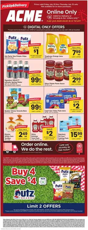 ACME catalogue in Glen Mills PA | Acme Markets - SP | 2025-07-25T00:00:00.000Z - 2025-07-31T00:00:00.000Z