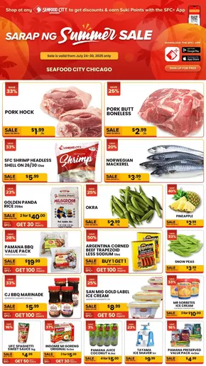 Seafood City catalogue in San Diego CA | Current deals and offers | 2025-07-24T00:00:00.000Z - 2025-07-30T00:00:00.000Z