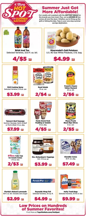 Lower Prices on Summer Favorites