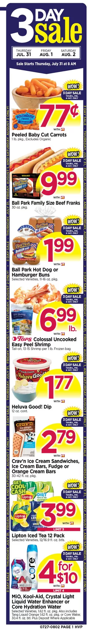 Tops catalogue in Owego NY | Our best bargains | 2025-07-31T00:00:00.000Z - 2025-08-02T00:00:00.000Z
