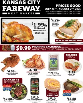 Fareway catalogue in Olathe KS | Save now with our deals | 2025-07-28T00:00:00.000Z - 2025-08-02T00:00:00.000Z