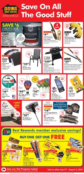 Valu Home Centers catalogue in Mount Gay WV | Valu Home Centers weekly ad | 2025-07-27T00:00:00.000Z - 2025-08-02T00:00:00.000Z