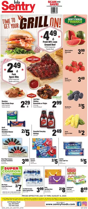 Sentry catalogue in Iola WI | Weekly Ad | 2025-07-28T00:00:00.000Z - 2025-08-03T00:00:00.000Z