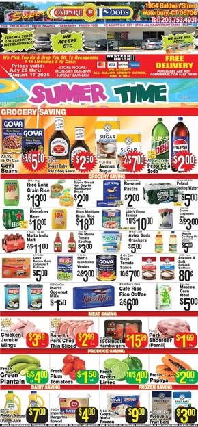 Compare Foods catalogue in Patchogue NY | Our best bargains | 2025-07-28T00:00:00.000Z - 2025-08-17T00:00:00.000Z
