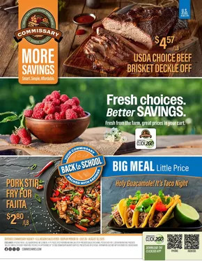 Flyer Commissary