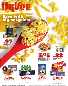 Hy-Vee catalogue in Grand Ledge MI | Attractive special offers for everyone | 2025-07-28T00:00:00.000Z - 2025-08-03T00:00:00.000Z