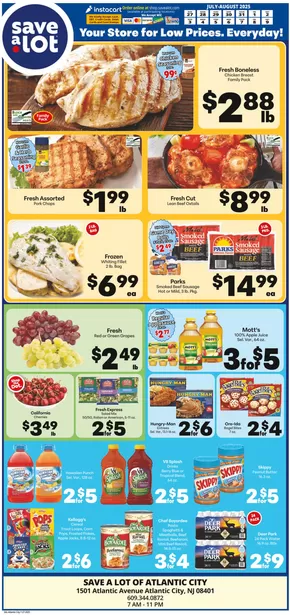 Save a Lot catalogue in Jasper AL | Our best offers for you | 2025-07-27T00:00:00.000Z - 2025-08-09T00:00:00.000Z