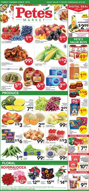 Pete's Fresh Market catalogue in Glen Ellyn IL | Our best offers for you | 2025-07-30T00:00:00.000Z - 2025-08-05T00:00:00.000Z