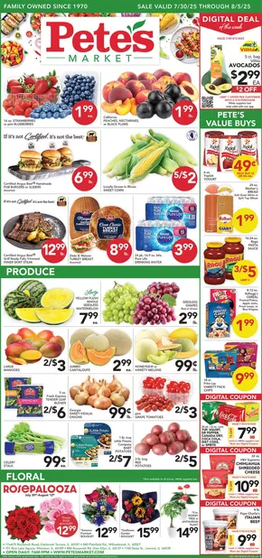Pete's Fresh Market catalogue in Glen Ellyn IL | Exclusive deals for our customers | 2025-07-30T00:00:00.000Z - 2025-08-05T00:00:00.000Z