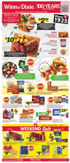 Winn Dixie catalogue in Altamonte Springs FL | Top offers for all bargain hunters | 2025-07-30T00:00:00.000Z - 2025-08-05T00:00:00.000Z