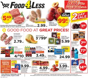 Food 4 Less catalogue in Baker WV | Top deals for all customers | 2025-07-30T00:00:00.000Z - 2025-08-05T00:00:00.000Z