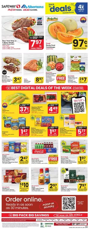 Albertsons catalogue in Casper WY | Our best offers for you | 2025-07-30T00:00:00.000Z - 2025-08-05T00:00:00.000Z