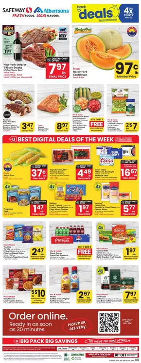 Albertsons catalogue in Baton Rouge LA | New offers to discover | 2025-07-30T00:00:00.000Z - 2025-08-05T00:00:00.000Z