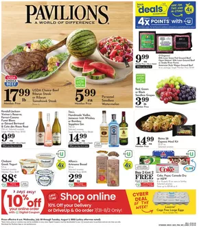 Pavilions catalogue in Poway CA | Weekly Ad | 2025-07-30T00:00:00.000Z - 2025-08-05T00:00:00.000Z