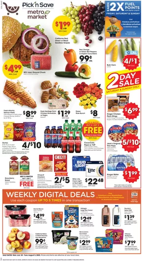 Pick'n Save catalogue in Germantown WI | Weekly Ad | 2025-07-30T00:00:00.000Z - 2025-08-05T00:00:00.000Z