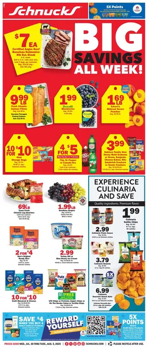 Schnucks catalogue in Fairview Heights IL | Great offer for all customers | 2025-07-30T00:00:00.000Z - 2025-08-05T00:00:00.000Z