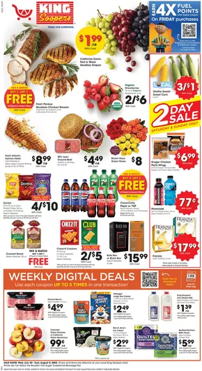 King Soopers catalogue in Arvada CO | Weekly Ad | 2025-07-30T00:00:00.000Z - 2025-08-05T00:00:00.000Z