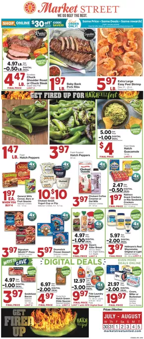 Market Street catalogue in Arlington TX | Top offers for smart savers | 2025-07-29T00:00:00.000Z - 2025-08-05T00:00:00.000Z