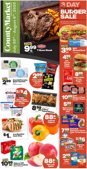 County Market catalogue in Mattoon IL | Current deals and offers | 2025-07-30T00:00:00.000Z - 2025-08-06T00:00:00.000Z