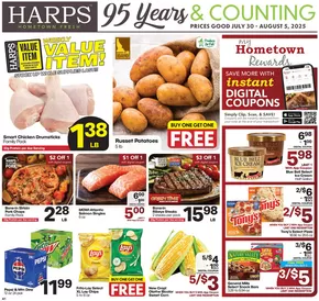 Harp's Market catalogue in San Jose CA | Attractive special offers for everyone | 2025-07-30T00:00:00.000Z - 2025-08-05T00:00:00.000Z