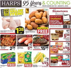 Harp's Market catalogue in San Jose CA | Current bargains and offers | 2025-07-30T00:00:00.000Z - 2025-08-05T00:00:00.000Z