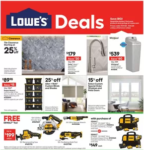 Lowe's catalogue in Laurel MT | Top deals for all customers | 2025-07-31T00:00:00.000Z - 2025-08-06T00:00:00.000Z
