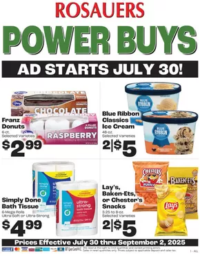 Rosauers catalogue in Spokane WA | Rosauers Monthly Power Buys | 2025-07-30T00:00:00.000Z - 2025-09-02T00:00:00.000Z