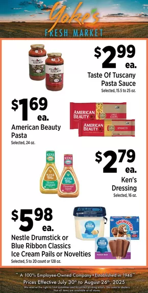 Yoke's Fresh Market Monthly Savings Guide