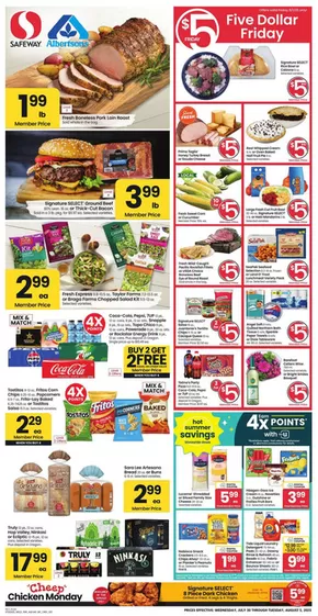 Safeway catalogue in Beaverton OR | Weekly Ad - Safeway - Portland | 2025-07-30T00:00:00.000Z - 2025-08-05T00:00:00.000Z