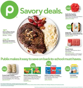 Publix catalogue in Converse TX | Offers for bargain hunters | 2025-07-30T00:00:00.000Z - 2025-08-05T00:00:00.000Z