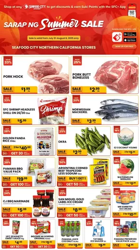 Seafood City catalogue in Seattle WA | Our best deals for you | 2025-07-31T00:00:00.000Z - 2025-08-06T00:00:00.000Z