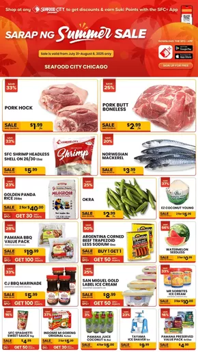 Seafood City catalogue in Seattle WA | New offers to discover | 2025-07-31T00:00:00.000Z - 2025-08-06T00:00:00.000Z