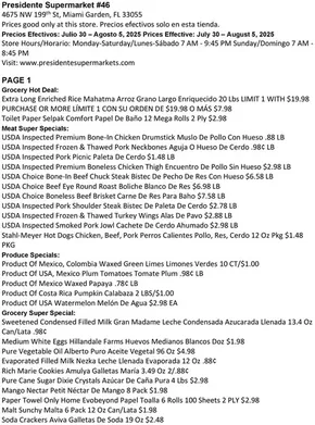 New offers to discover