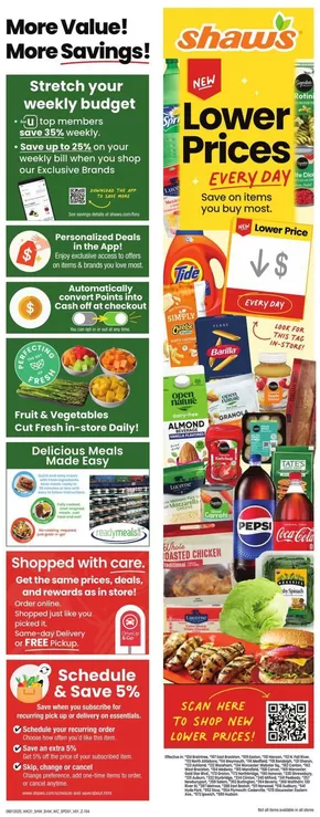 Shaw's flyer