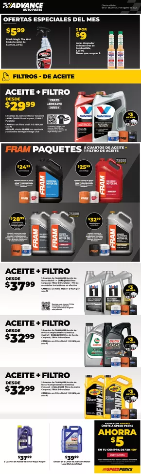 Advance Auto Parts catalogue in Morrisville NC | AUG2025DigitalFlyer ESUS | 2025-07-31T00:00:00.000Z - 2025-08-27T00:00:00.000Z