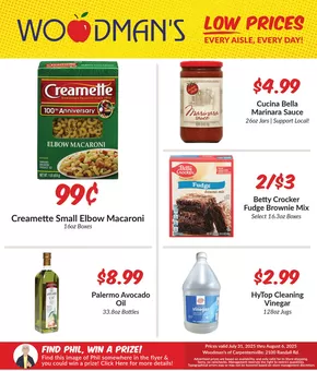 Current special promotions