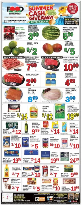 Food Bazaar catalogue in Long Island City NY | Great offer for bargain hunters | 2025-07-31T00:00:00.000Z - 2025-08-06T00:00:00.000Z