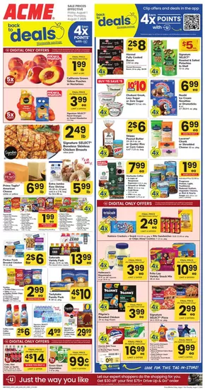 ACME catalogue in Millville NJ | Weekly Ad | 2025-08-01T00:00:00.000Z - 2025-08-07T00:00:00.000Z