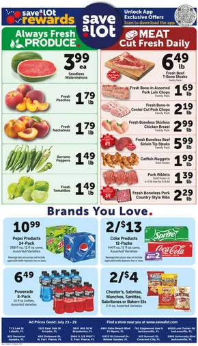 Save a Lot catalogue in Pearl MS | Attractive special offers for everyone | 2025-07-30T00:00:00.000Z - 2025-08-05T00:00:00.000Z