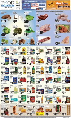Food Universe catalogue in Copiague NY | Our best bargains | 2025-08-01T00:00:00.000Z - 2025-08-07T00:00:00.000Z