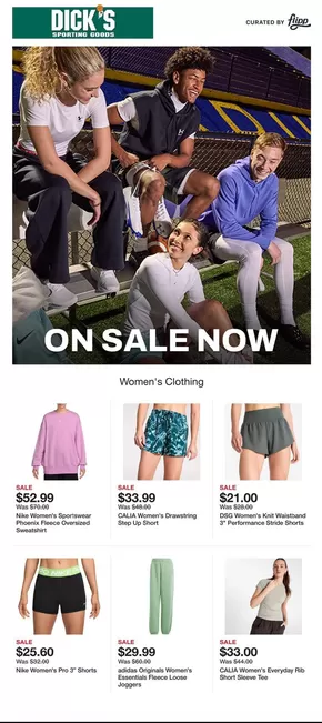 Dick's Sporting Goods catalogue in Weslaco TX | Dick's Sporting Goods Weekly ad | 2025-07-30T00:00:00.000Z - 2025-08-05T00:00:00.000Z