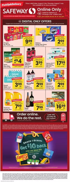 Safeway catalogue in Mount Airy MD | Safeway - Eastern - SP | 2025-08-01T00:00:00.000Z - 2025-08-07T00:00:00.000Z
