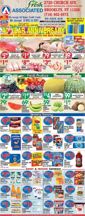 Associated catalogue in Harlem NY | Current deals and offers | 2025-08-01T00:00:00.000Z - 2025-08-07T00:00:00.000Z