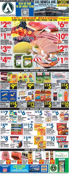 Associated catalogue in Fort Lee NJ | Exclusive deals and bargains | 2025-08-01T00:00:00.000Z - 2025-08-07T00:00:00.000Z