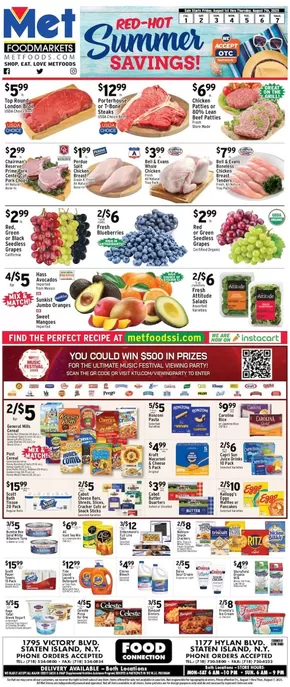 Met Foodmarkets catalogue in Harrison NJ | Great discounts on selected products | 2025-08-01T00:00:00.000Z - 2025-08-07T00:00:00.000Z