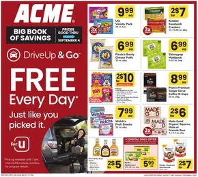 ACME catalogue in Allendale NJ | Acme Markets - BBS | 2025-08-01T00:00:00.000Z - 2025-09-04T00:00:00.000Z