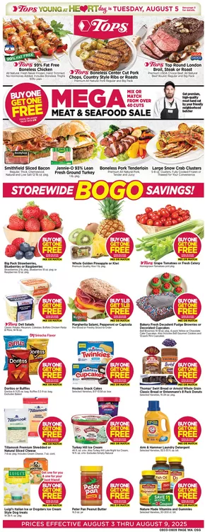 Tops catalogue in Valrico FL | Storewide BOGO Sale! | 2025-08-03T00:00:00.000Z - 2025-08-09T00:00:00.000Z